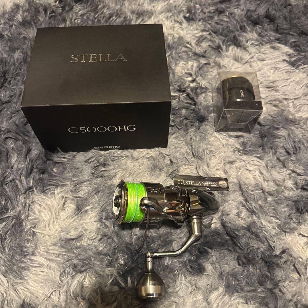 シマノ　18ステラc5000HG & 予備スプール