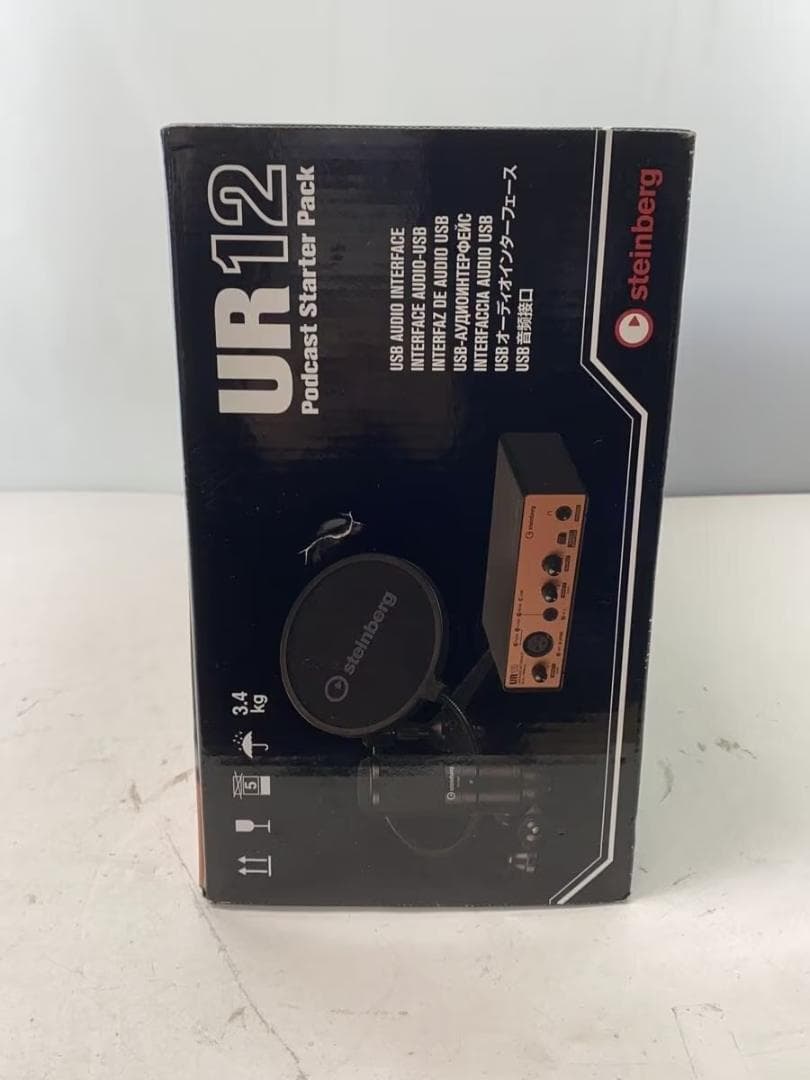 DTM・DAW steinberg UR12 Podcast Starter Pack