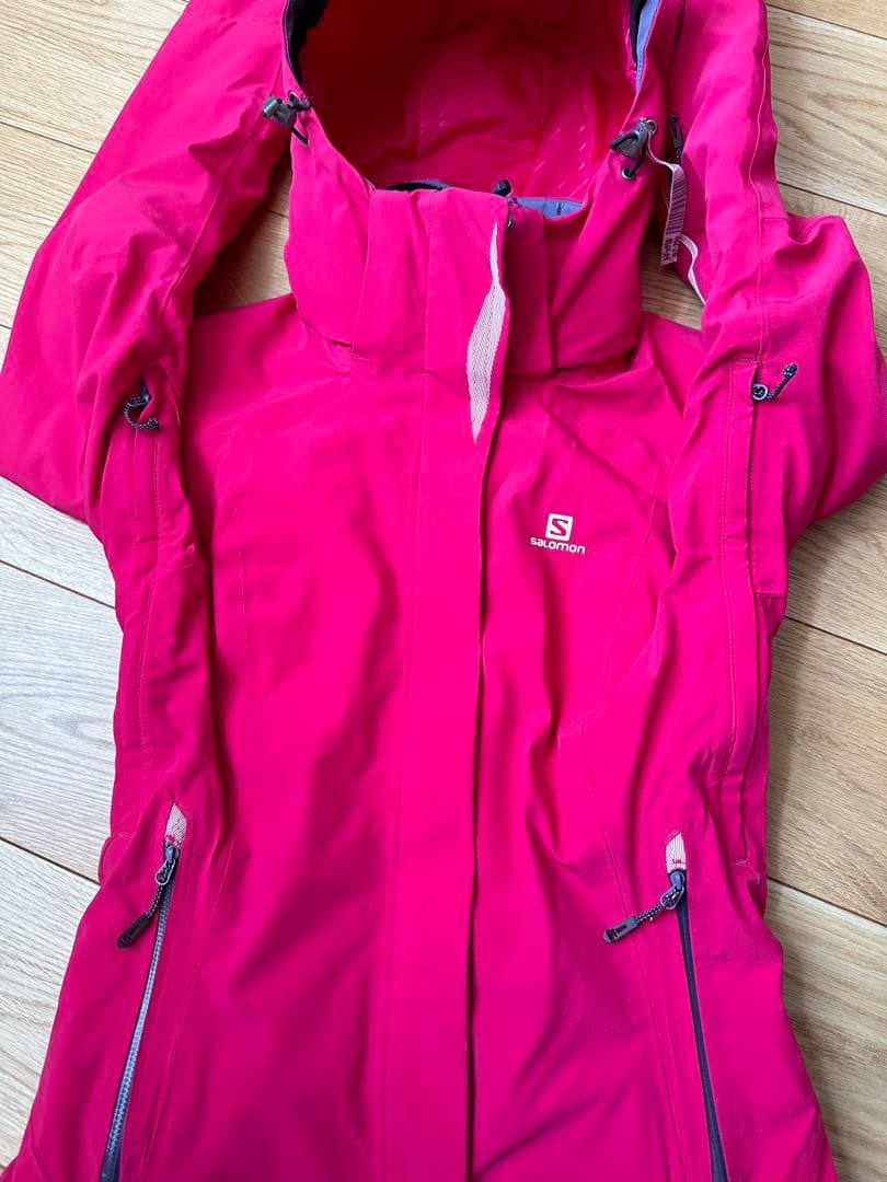 Salomon スキーウェア ピンク 女性用