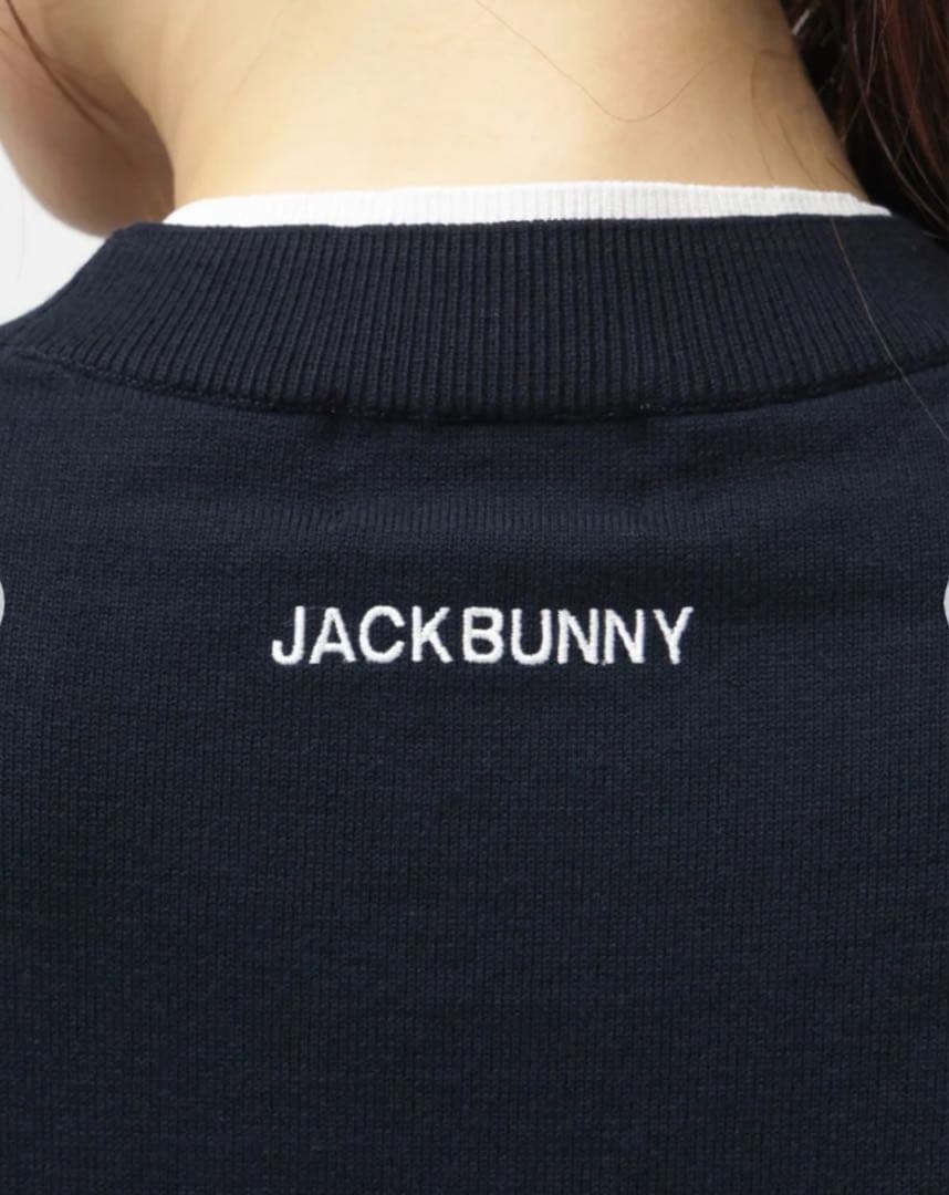 Jack Bunny!! ジャックバニー トップス ネイビー＆ホワイト 激安！