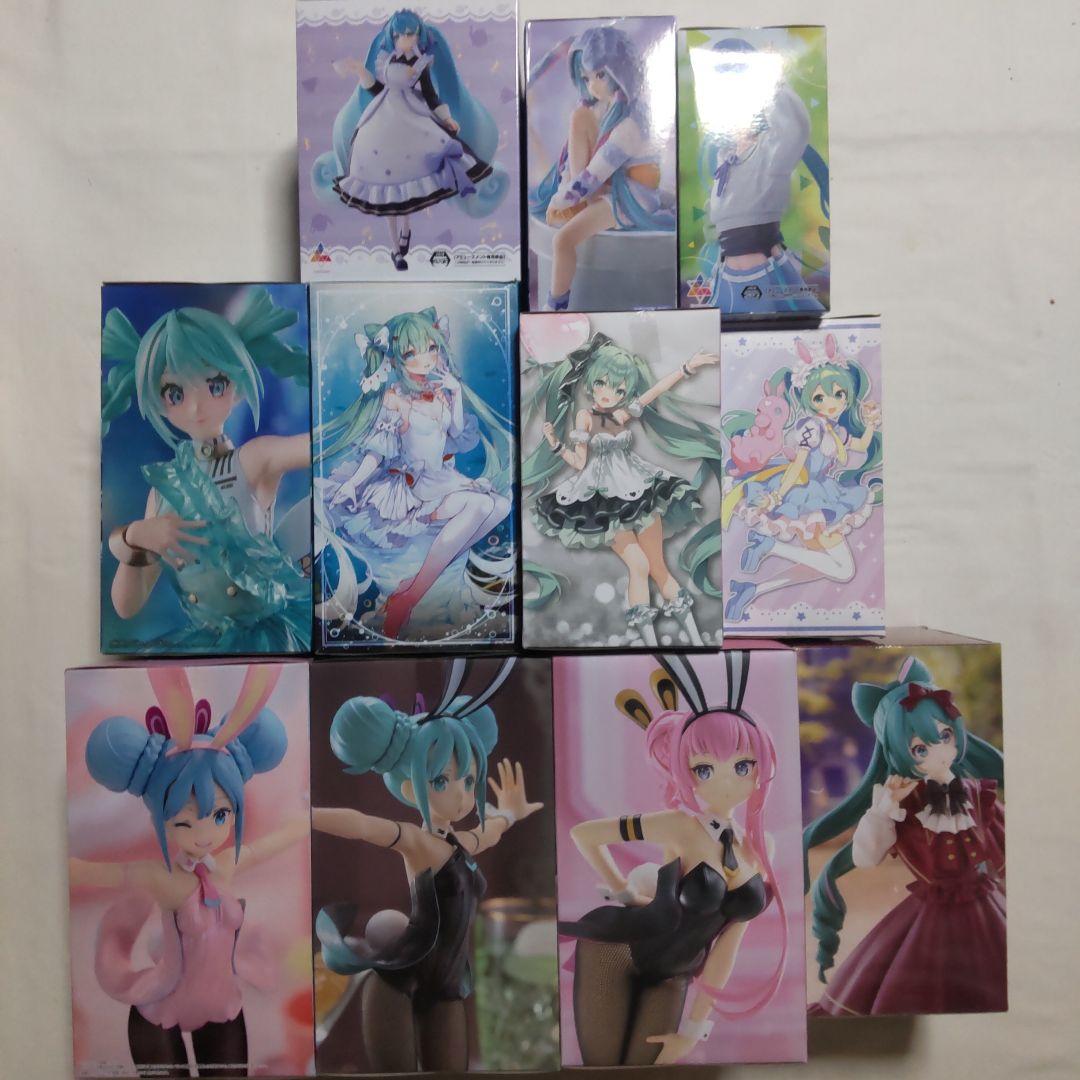 初音ミク 巡音ルカ セガ フリュー タイトー バンプレスト フィギュア 11体