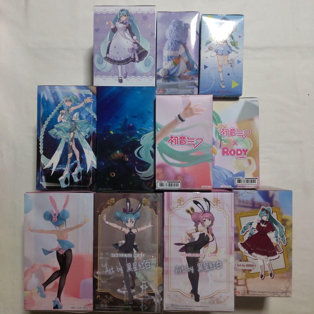 初音ミク 巡音ルカ セガ フリュー タイトー バンプレスト フィギュア 11体
