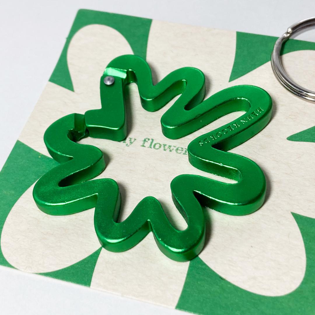 藤井風 花 カラビナ 緑 グリーン