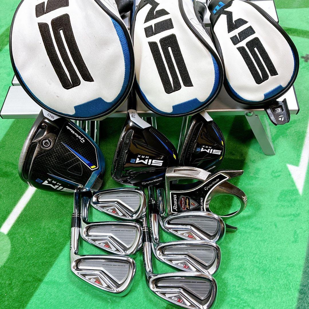 SIM2MAX R9 メンズゴルフセット 10本セット　初心者