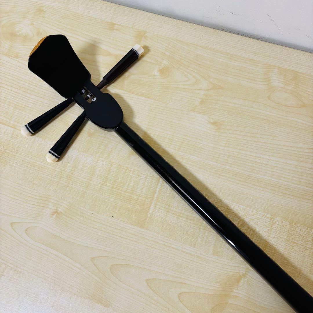 沖縄三線 人工蛇皮 沖縄 民謡 和楽器 三線 送料込み