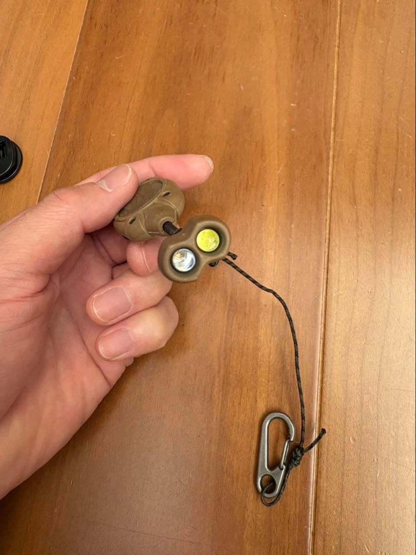 ミリタリー　Princeton Tec ヘルメットライト　マップライト