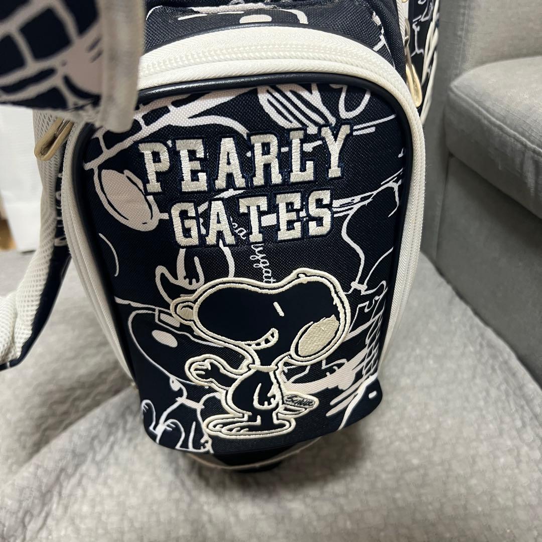 パーリーゲイツ　スヌーピー限定コラボ　スタンド式キャディバッグ
