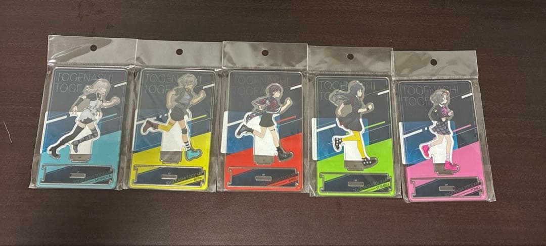 ガールズバンドクライ アクリルスタンド つながるアクスタ世界のまん中 5種セット