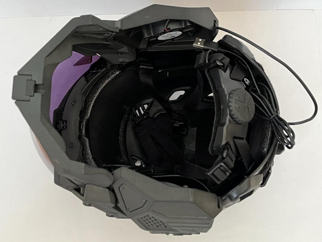 SRU SR-HEL-P3 タクティカルヘルメット 装飾パーツ付 FAN付