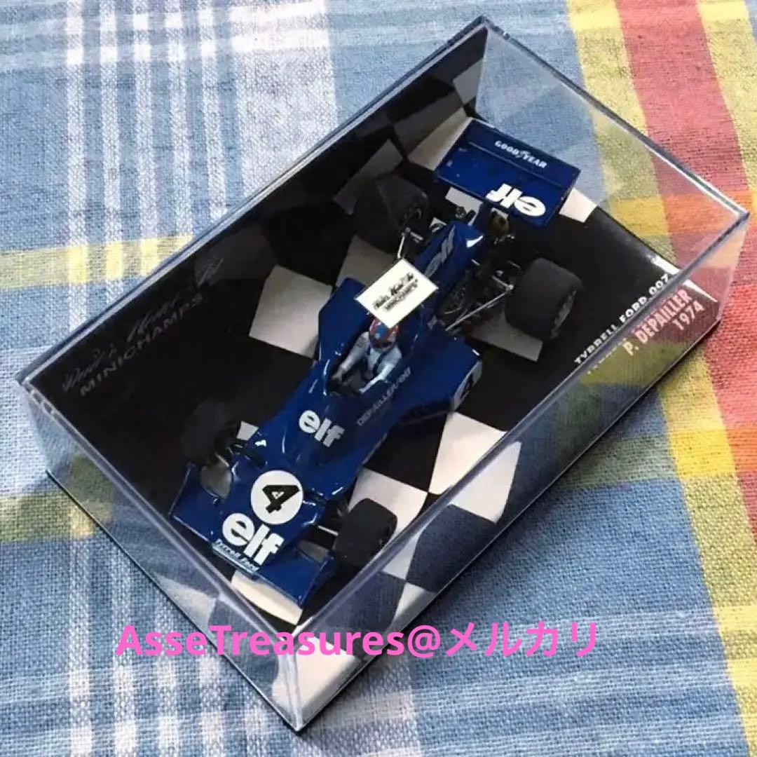 ミニチャンプス 1/43 ティレル・フォード 007 パトリック・ドゥパイエ