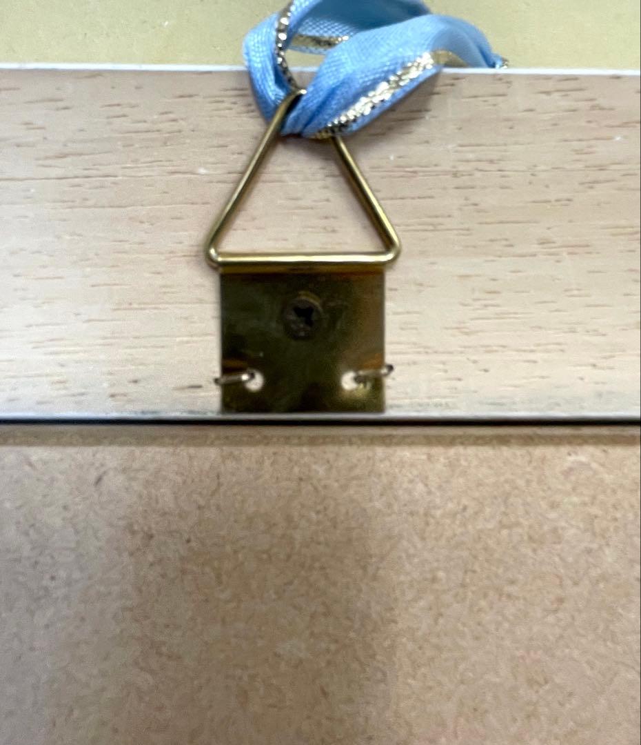 二人の天使 エンジェル 複製画 イタリー製 額縁付き 美品