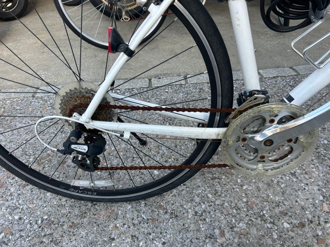 GIANT クロスバイク 7段変速 ホワイトR3Mサイズ