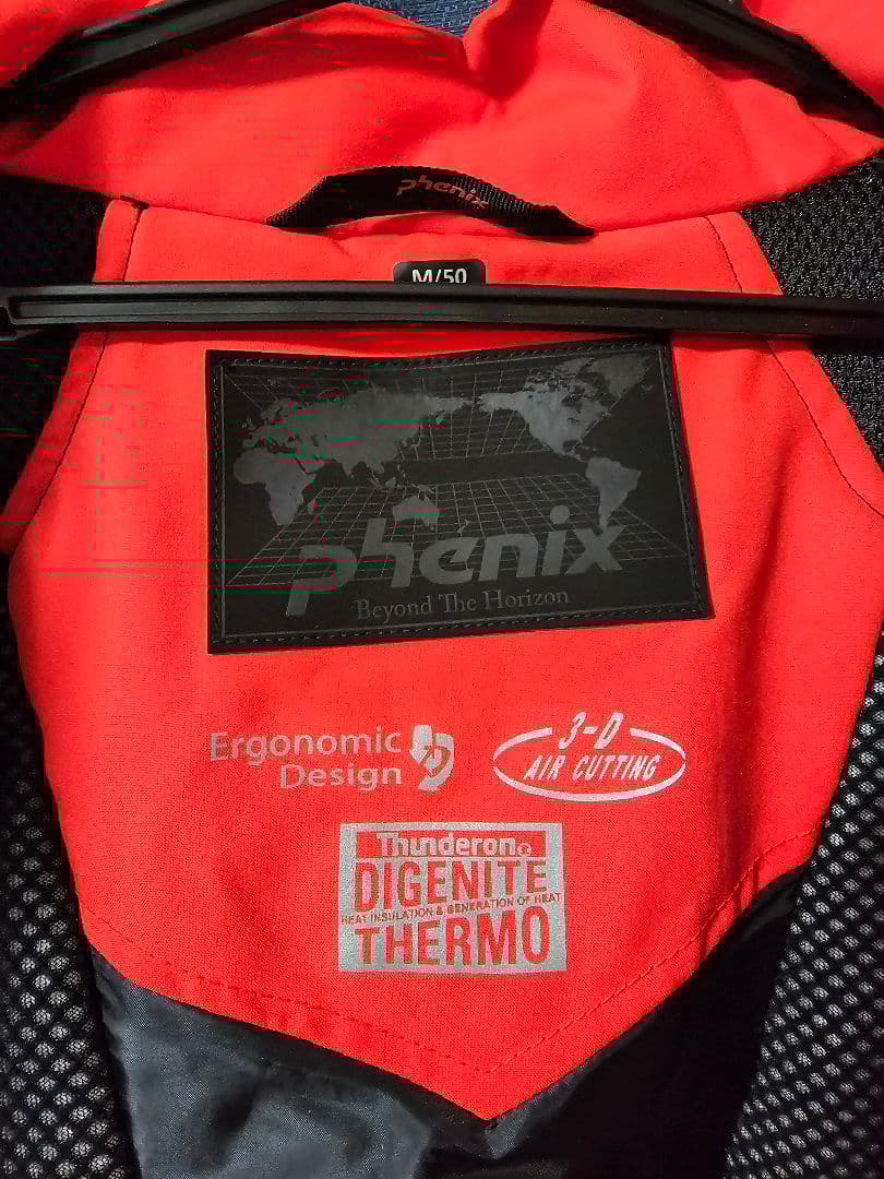 スキーウェア　スノボウェア フェニックス Phenix 赤 レッド