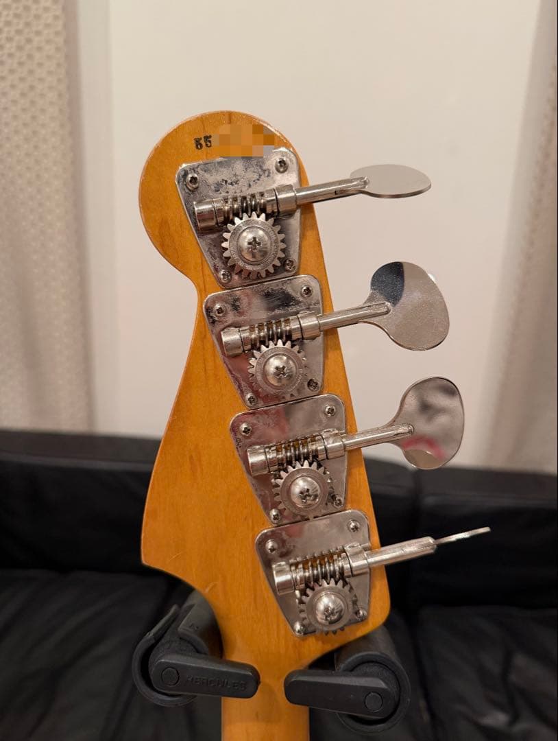 ベース Moon JB Type Relic Burgundy Mist