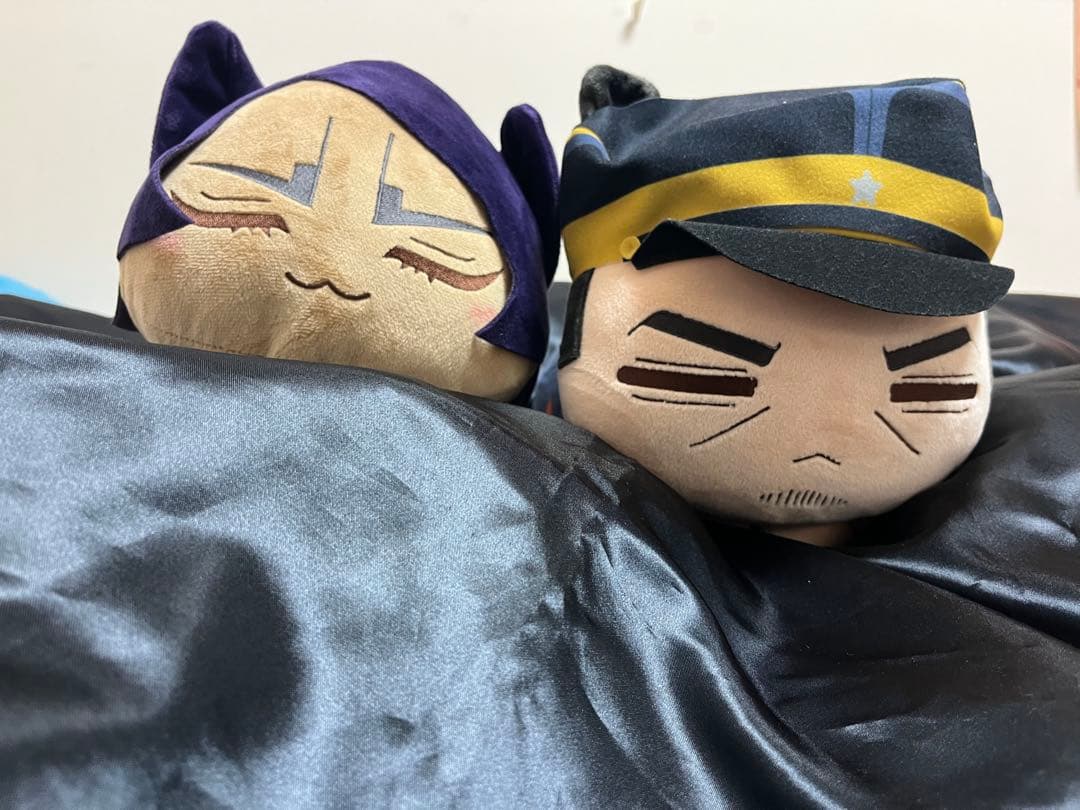 大きなぬいぐるみ　月島軍曹　鯉登少尉　おひるねこ　ゴールデンカムイ