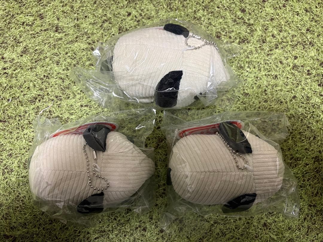 どむすびくん どむぞうくん ゾウ型マスコット チェーン付き　3個セット