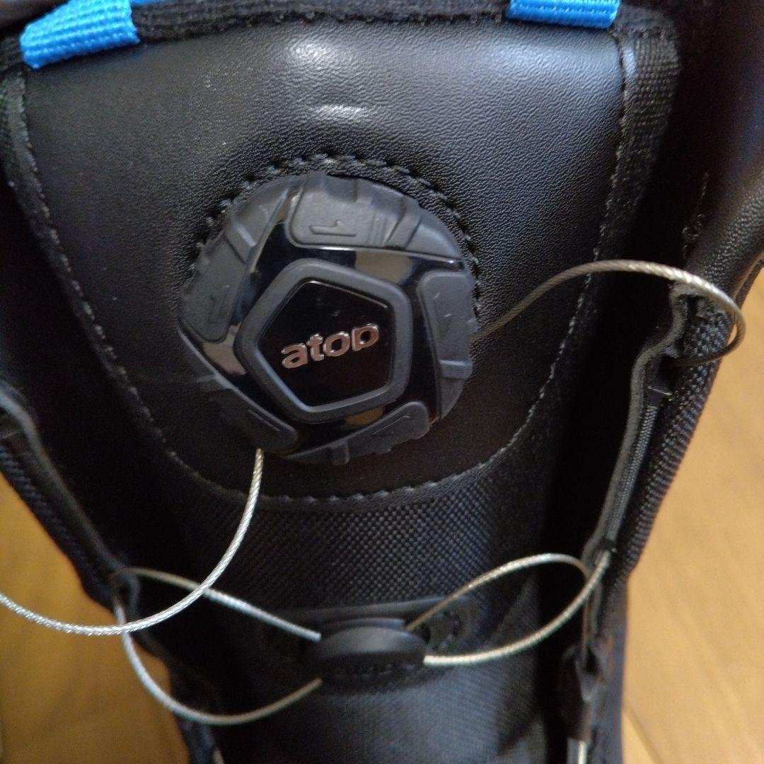 新品　DUB子ども用24cmスノーボードブーツ ブラック/ブルー