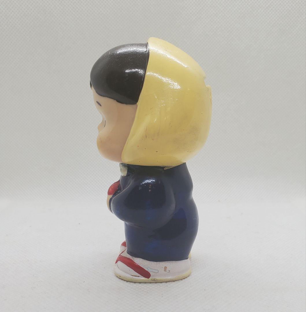 信用組合　くみちゃん　ソフビ　貯金箱　レトロ