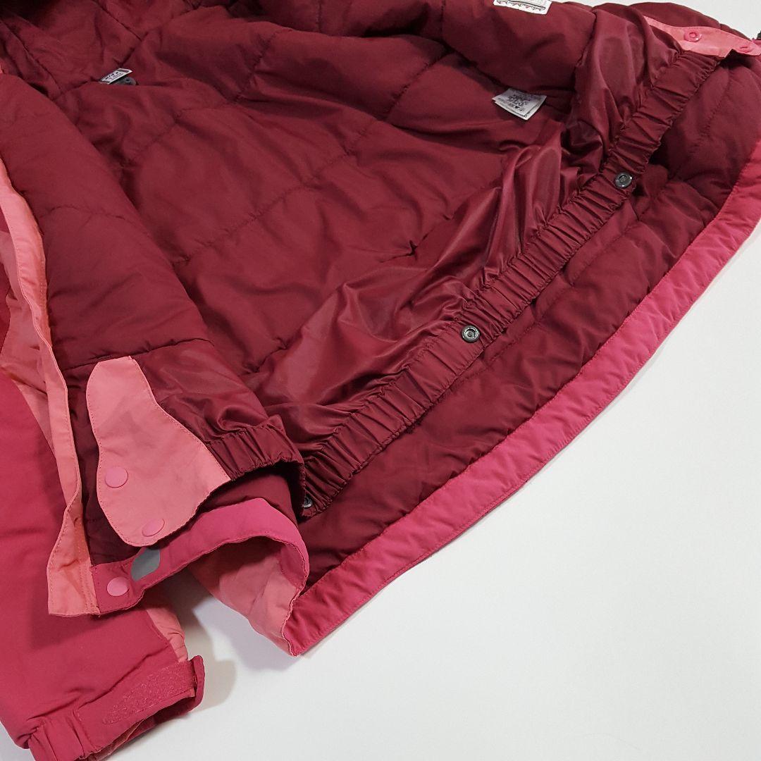 モンベル キッズ140 スノーウェア 上下セット パウダーライトJ アルパインP