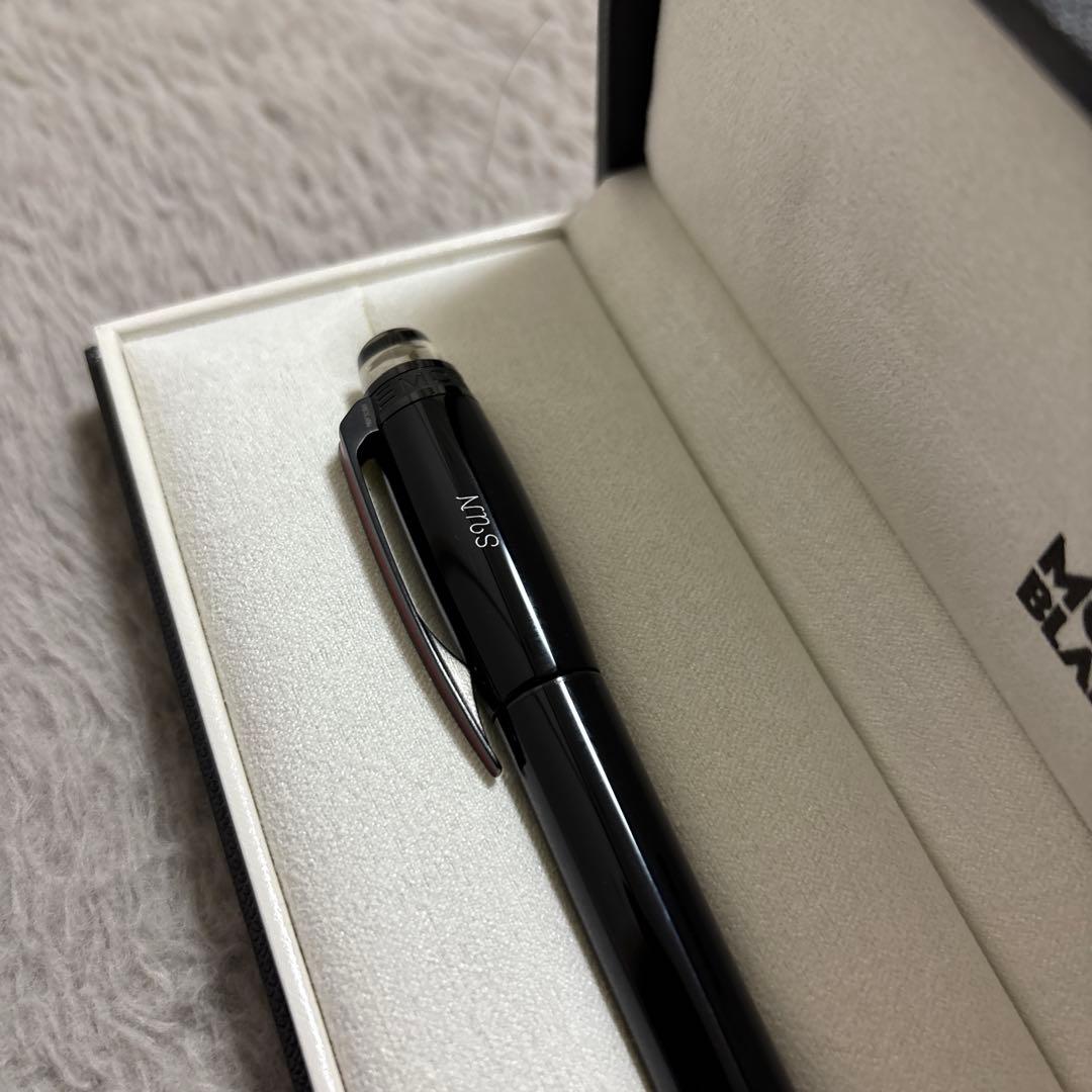 モンブラン　ボールペン　スターウォーカー アーバンスピード　ネーム入　ブラック