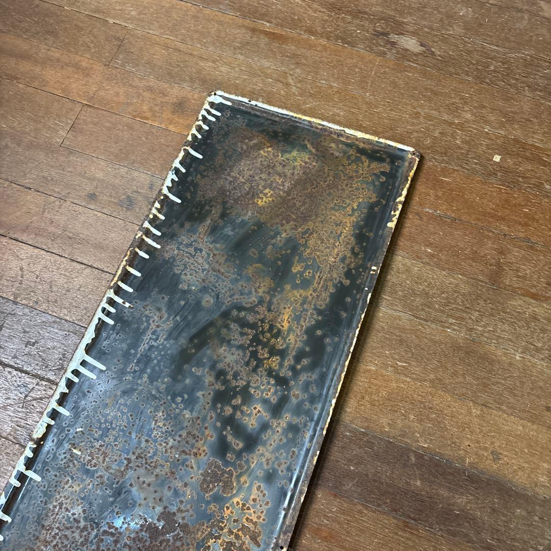 昭和レトロ　ホーロー看板　レトロ看板　筑前屋　カネチ