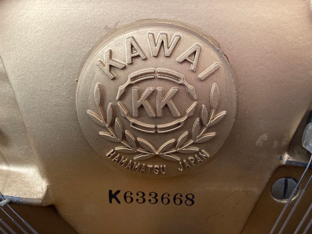 KAWAI アップライトピアノ 黒