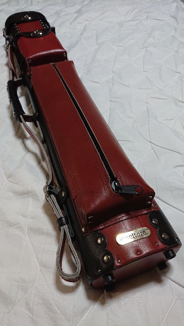 Vincitore ビリヤード キューケース 本革 (牛革製) 3B5S