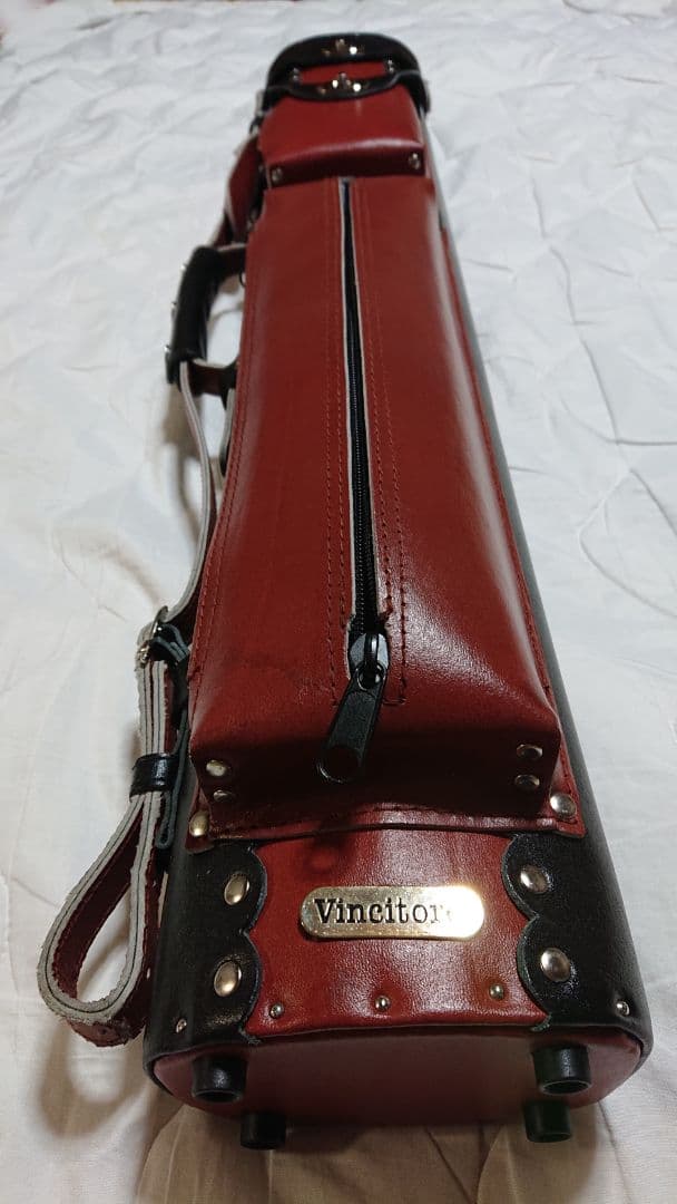 Vincitore ビリヤード キューケース 本革 (牛革製) 3B5S
