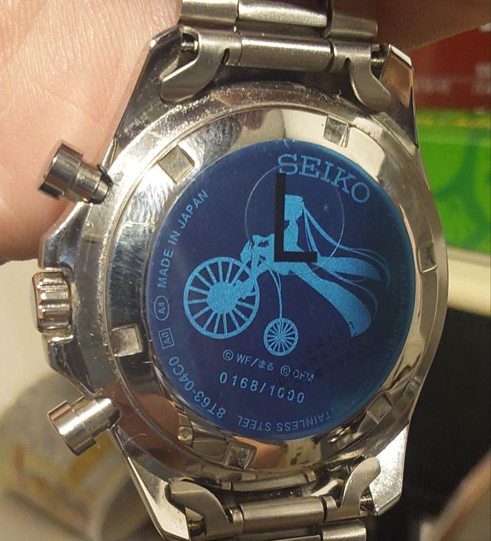 SEIKO クロノグラフ 初音ミク　千本桜　オルゴールケース付