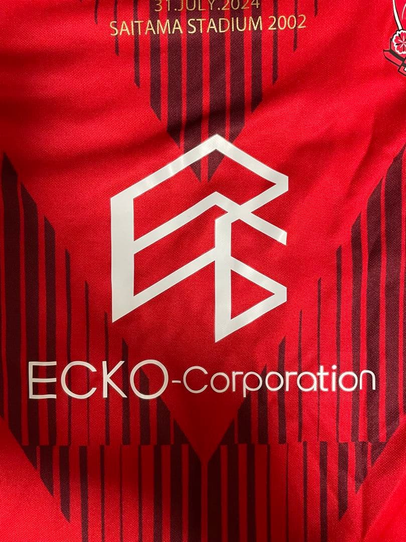 24ss NIKE 浦和レッズ ニューカッスル•ユナイテッド ユニフォーム L