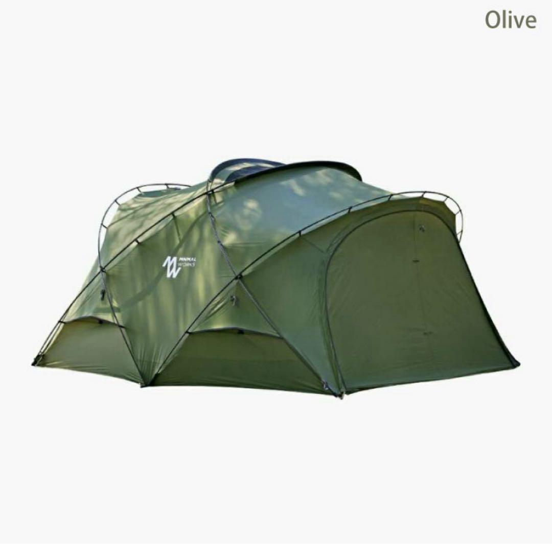 値下げ！新品MINIMALWORKS SHELTERGオリーブ（メッシュ付）