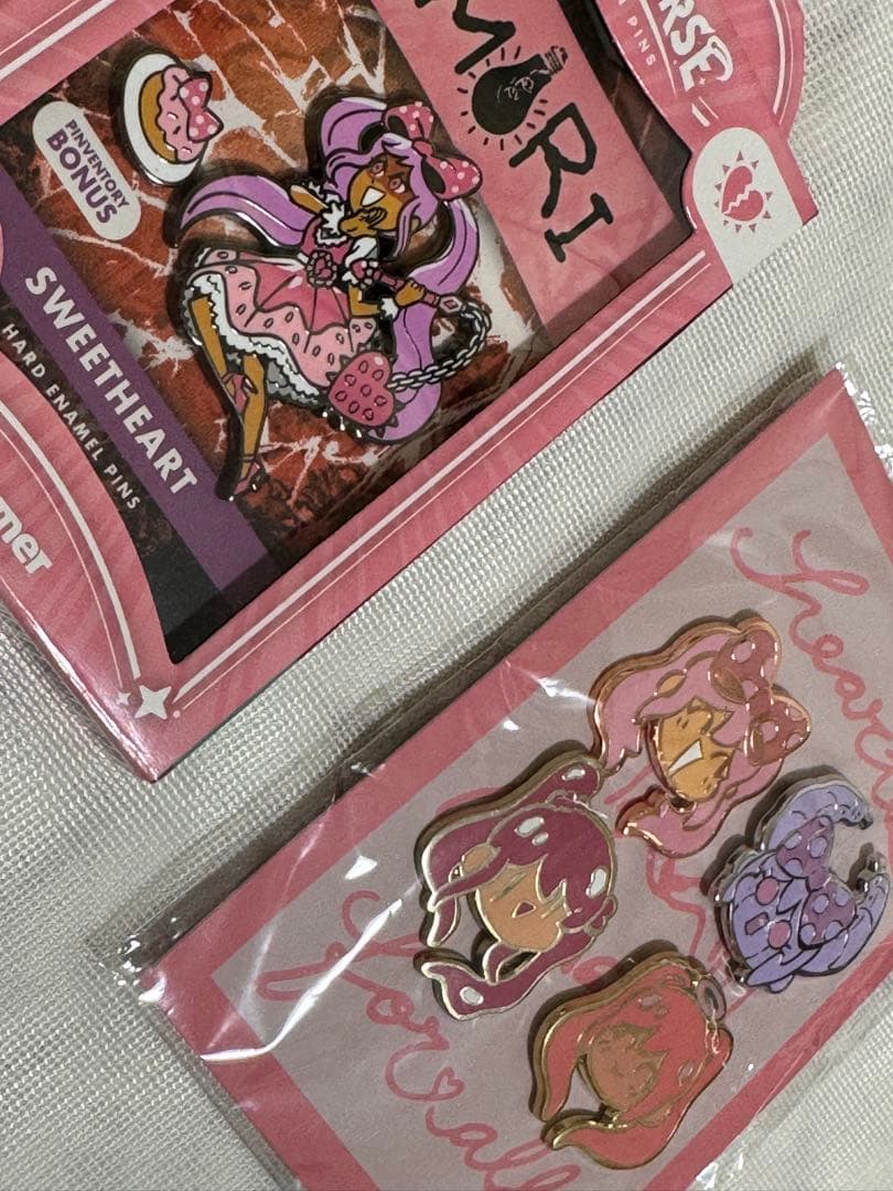 OMORI スイートハート ピンバッジ コースター セット 5点