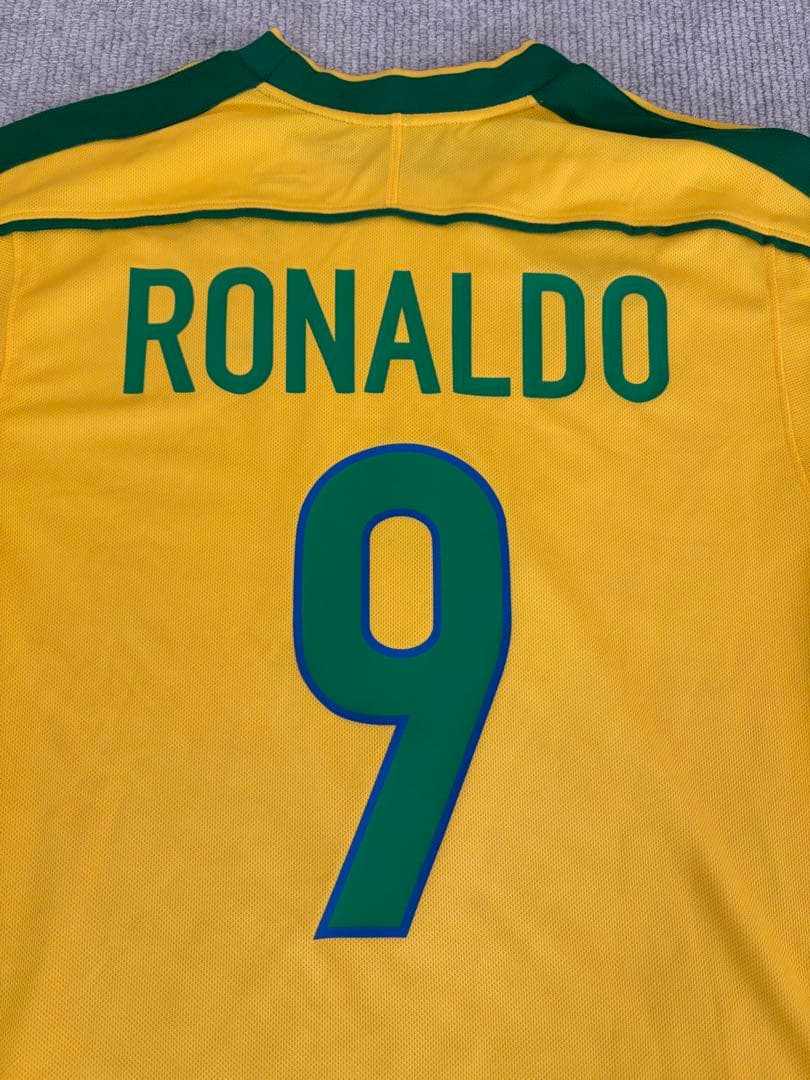 ロナウド　ブラジル代表　サッカー　ユニフォーム　新品タグ付き　M