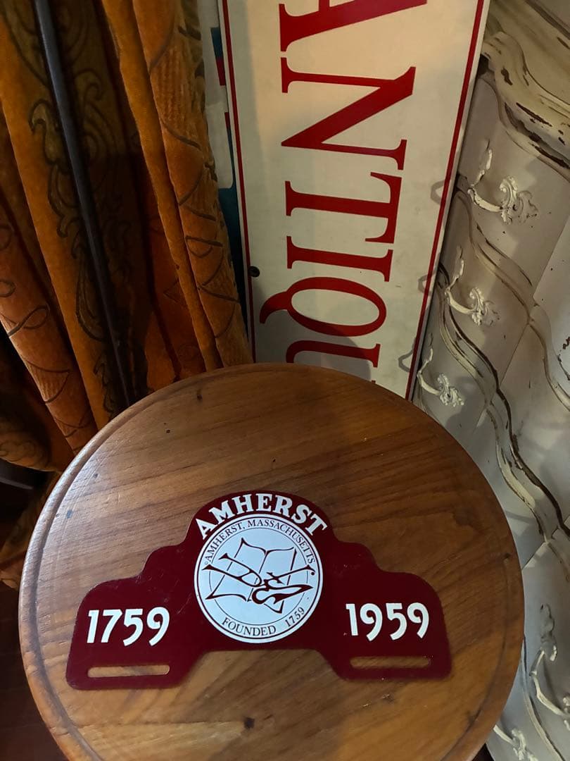 アンティーク　サイン　プレート　ブースター　ライセンス　看板　アメリカ　レア