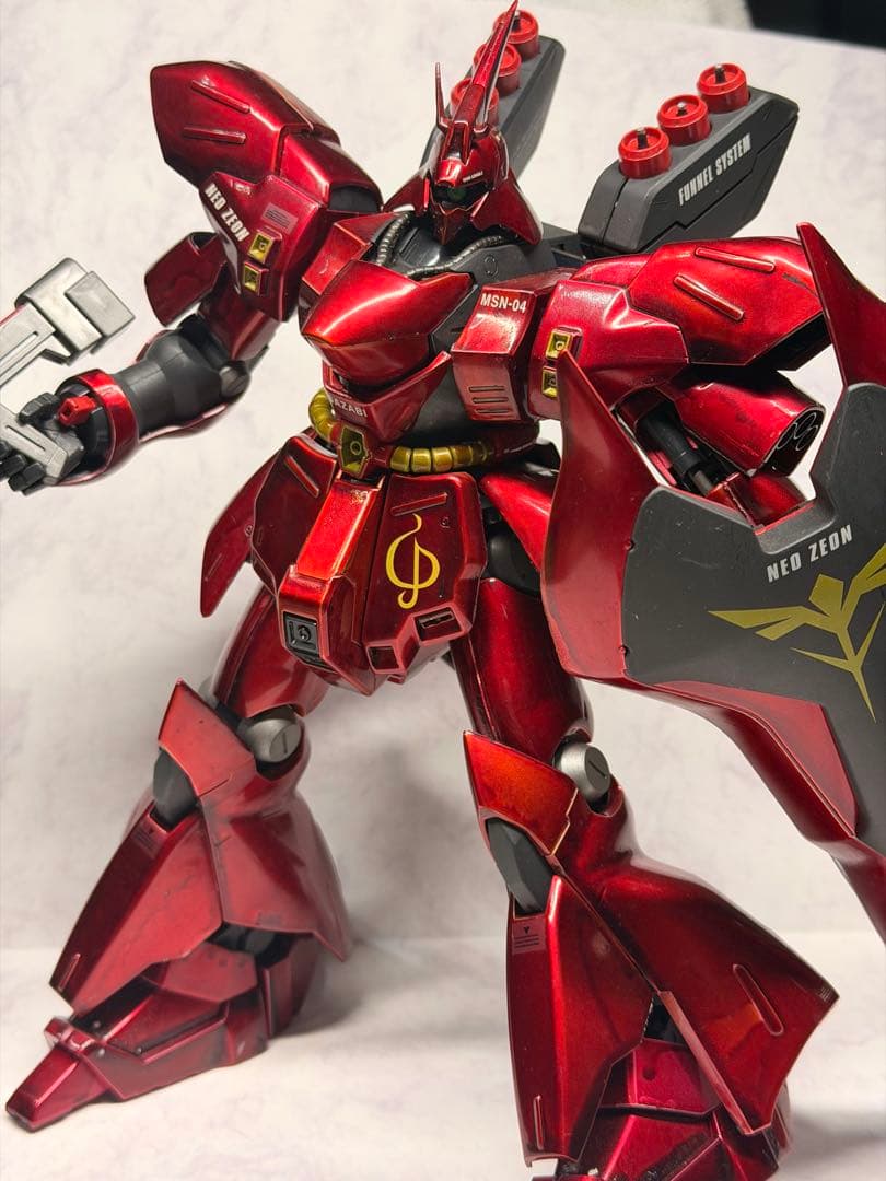 ガンプラMG/MSN-04 サザビー/完全塗装完成品