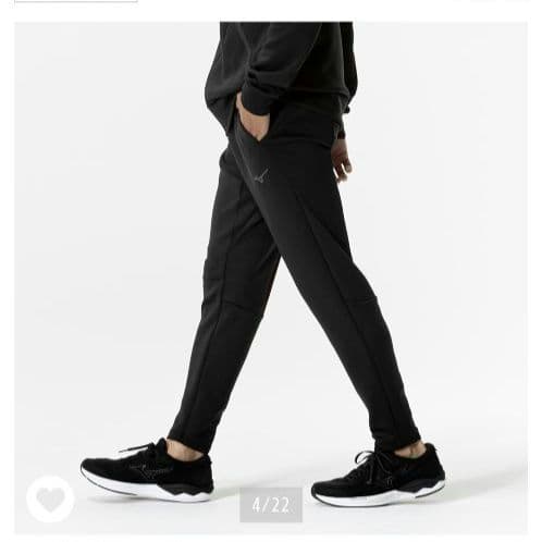 ミズノ　ストレッチウェットスリムパンツ ブラック　ユニセックス