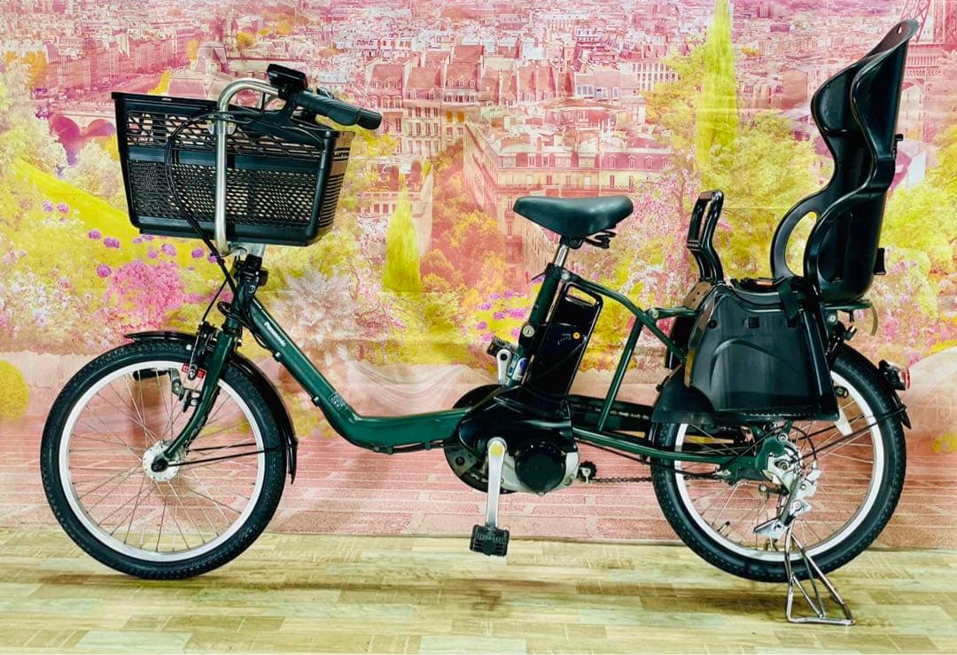 K2655 電動自転車パナソニック ギュット 子供乗せ 20インチ 送料無料