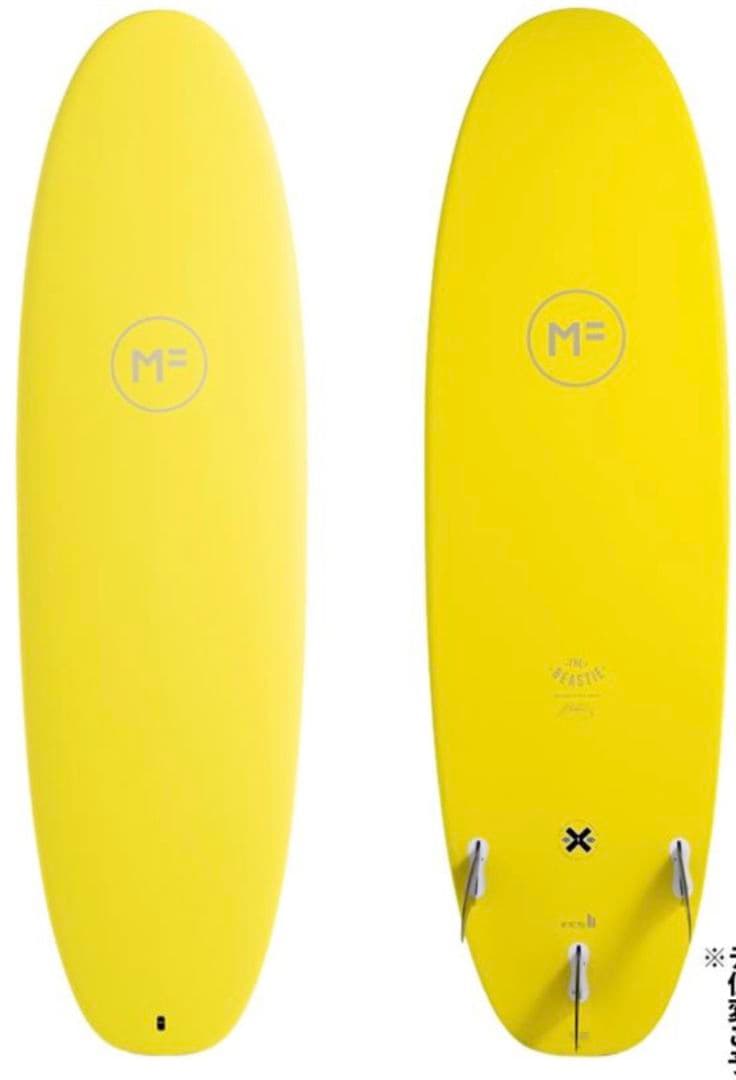 MF ソフトボード　BEASTIE 2.0 fcs2 サーフボード　ファンボード