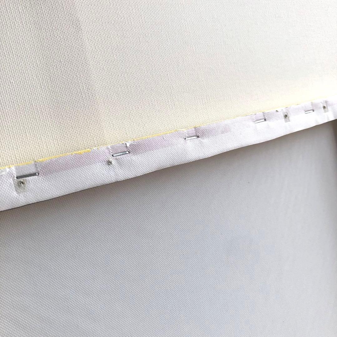 テクスチャーアート・海　サンセット＊キャンバスアクリル画オーシャン黄色絵画原画