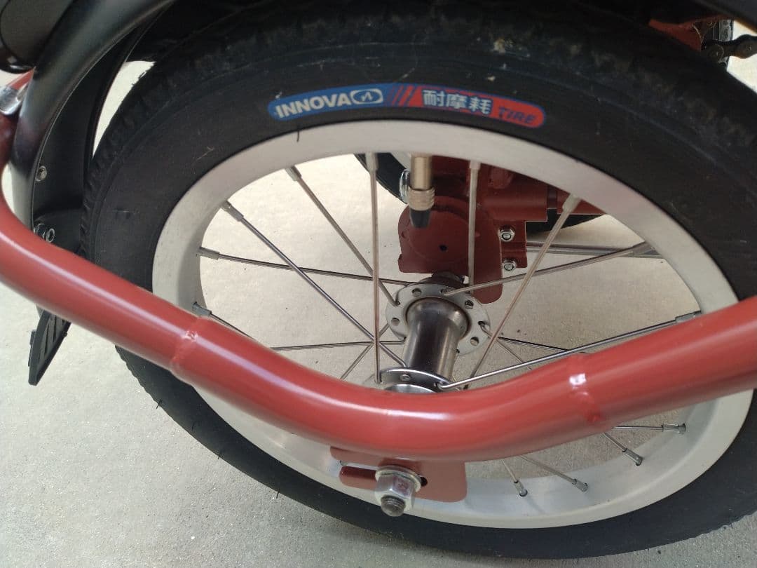 美品 e-parton ロータイプ電動アシスト三輪車 電動自転車 BEPN-18