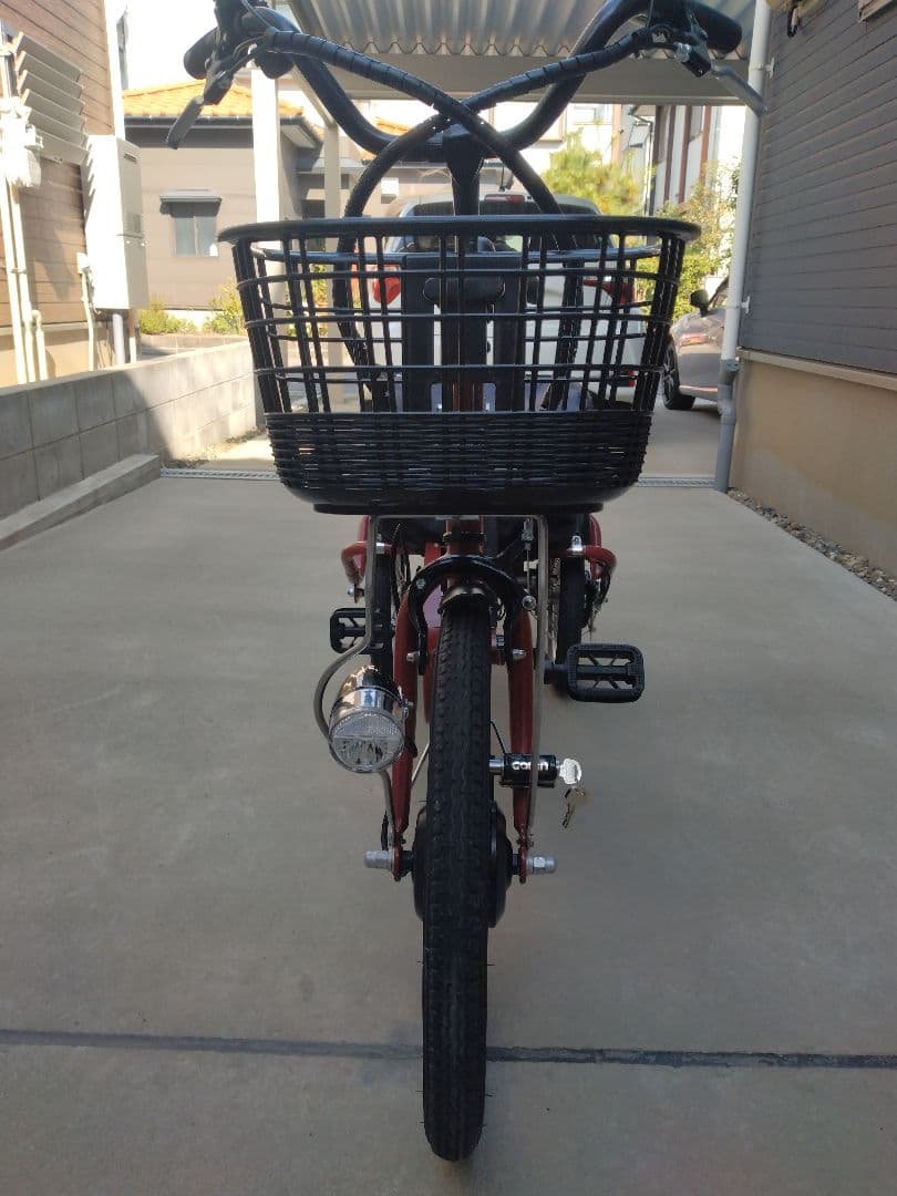 美品 e-parton ロータイプ電動アシスト三輪車 電動自転車 BEPN-18