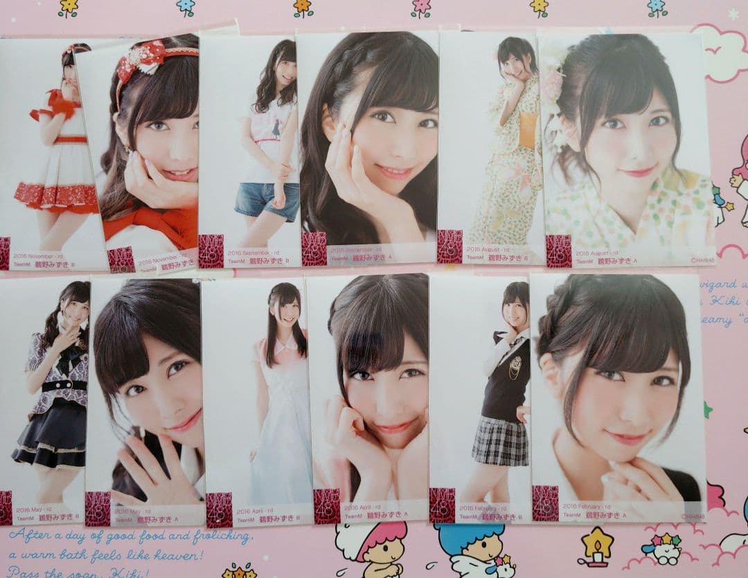 NMB48 ♡鵜野みずき♡ 生写真 缶バッジ まとめ売り