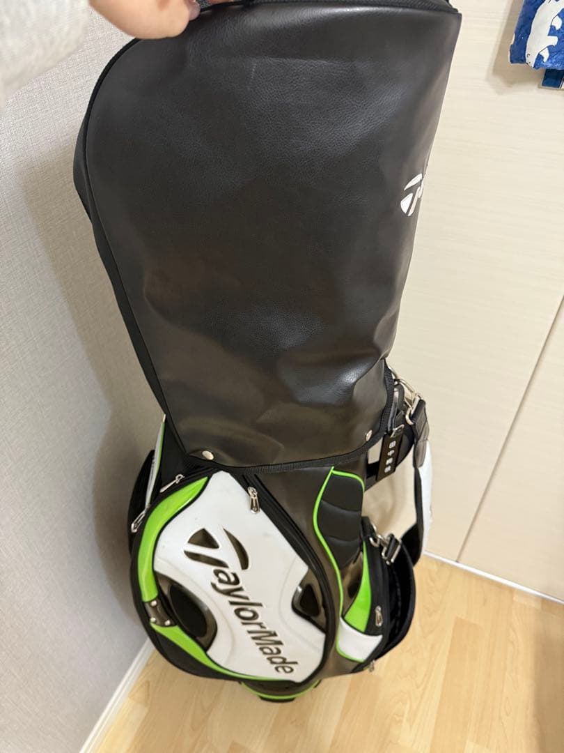 【最終価格】TaylorMade ゴルフバッグ ホワイト/グリーン