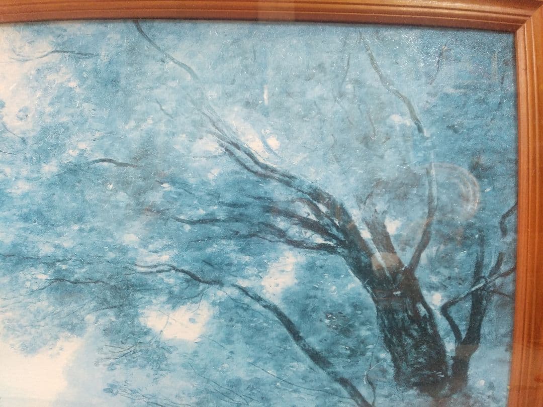 洋画 風景画の巨匠 カミーユ・ コロー (複製画) F10号 額入り