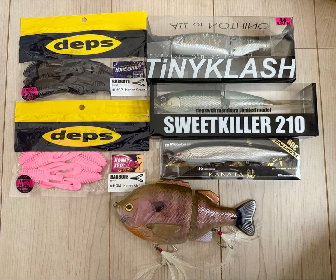 バスルアーセット！DRT・デプス・メガバス