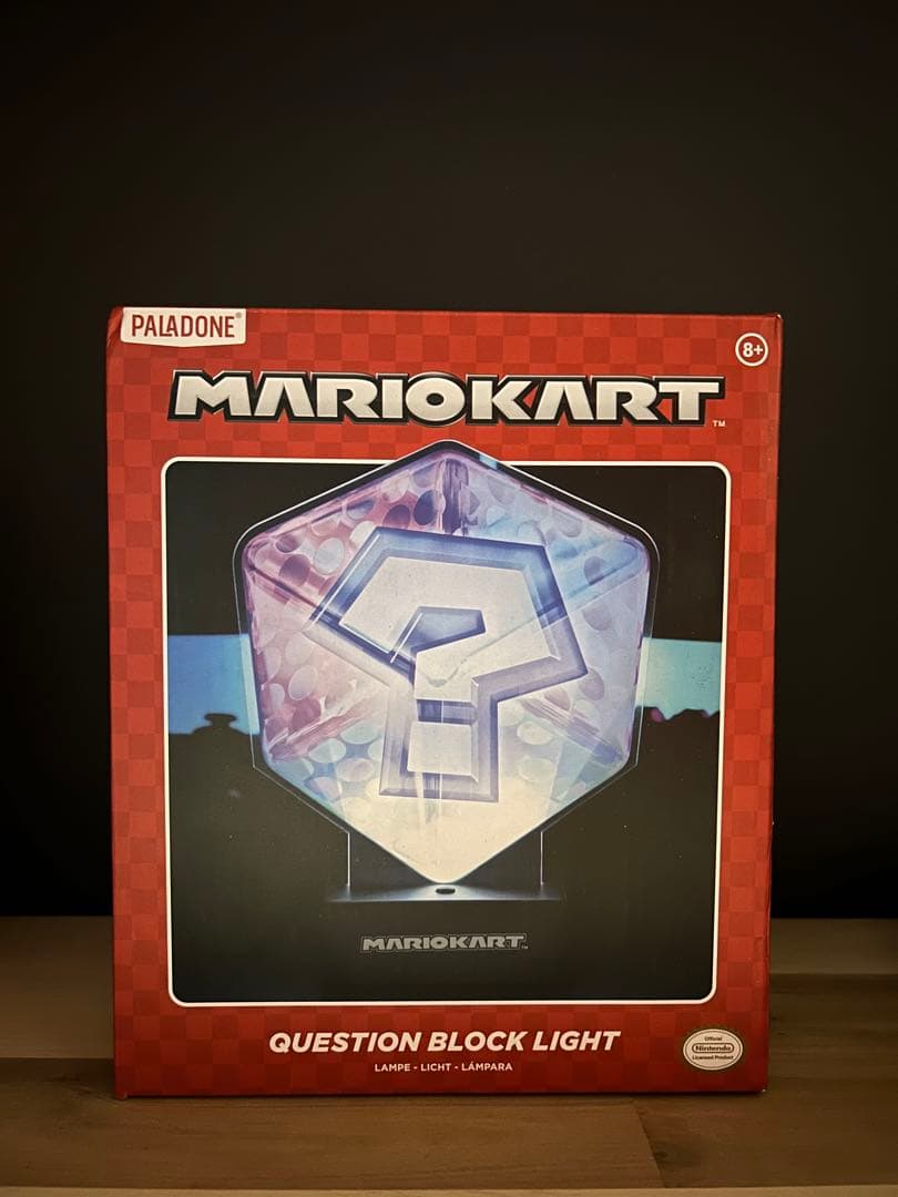 完売品 希少マリオカート ハテナブロックランプ 新品未開封
