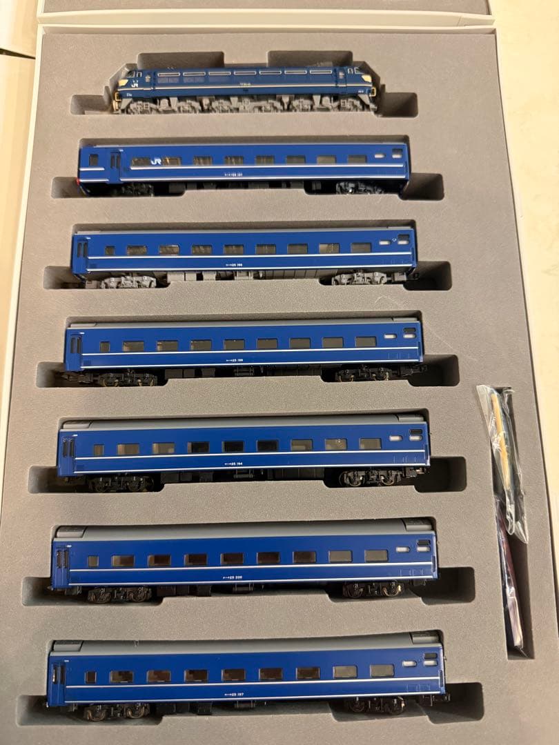 TOMIX 92940さよならあさかぜ　限定品セット中古品　室内灯取り付け済み