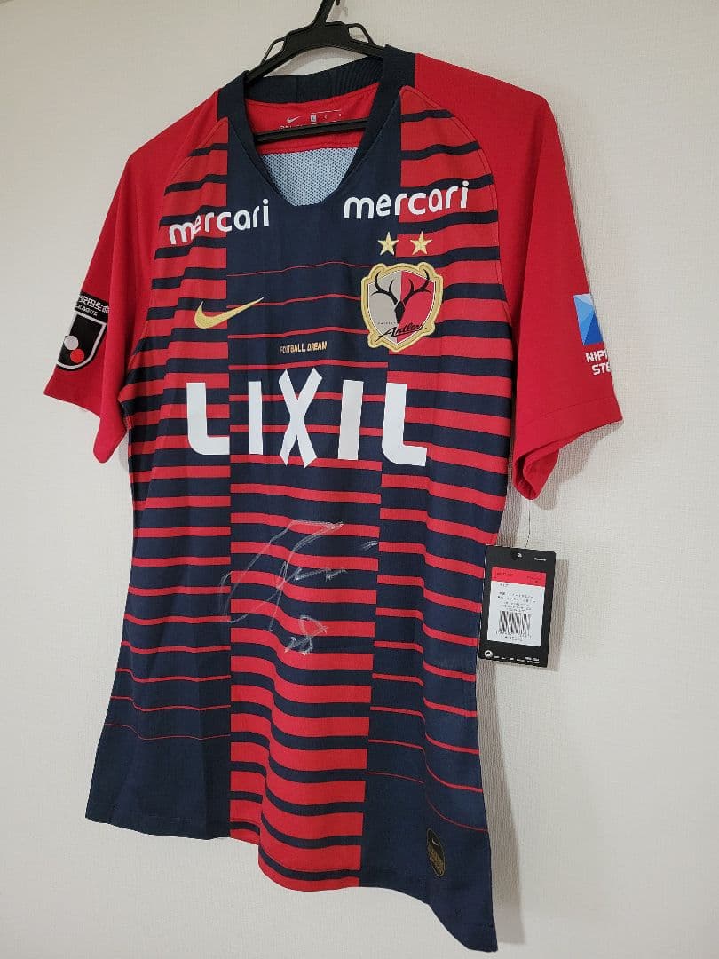 鹿島 アントラーズ 町田浩樹 サイン オーセンティック ユニフォーム Jリーグ