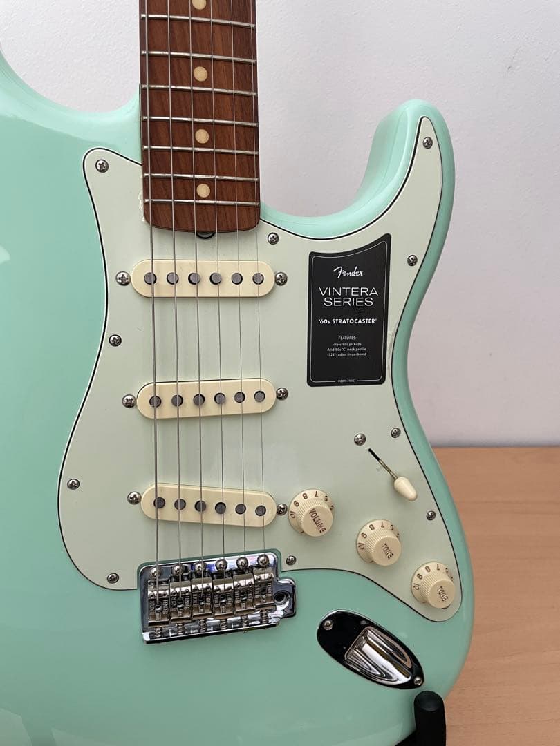 ストラトキャスター サーフグリーン (M.s FACTORY)