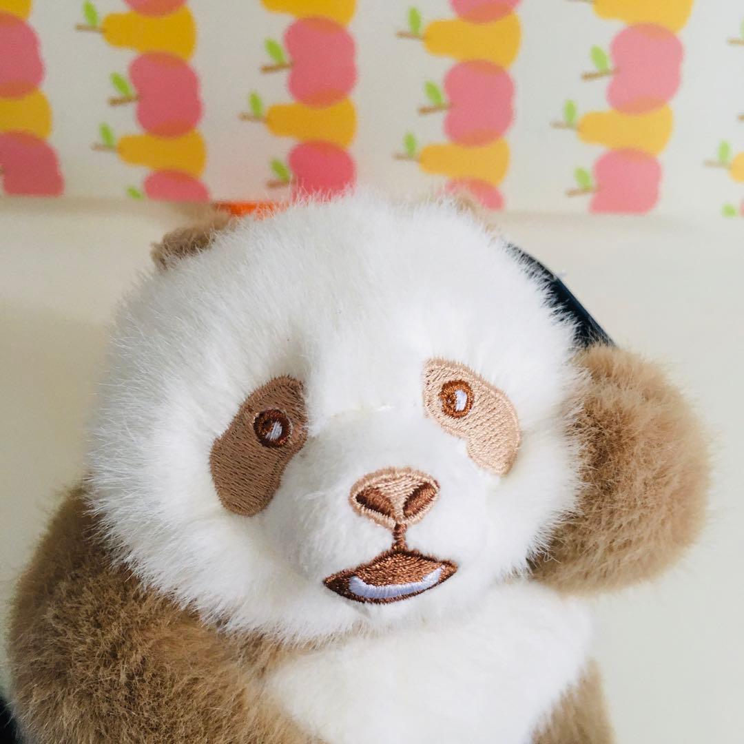 中国パンダ、チーザイ&アーバオ＊大きなマスコット2つセット